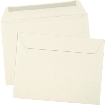Natural Linen 32lb 6 x 9 Booklet Envelopes