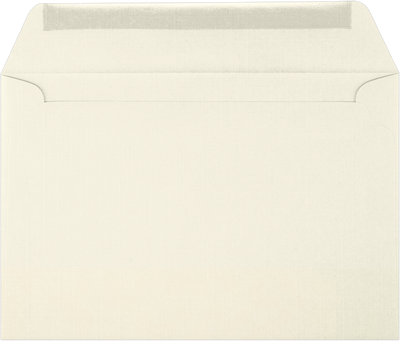 Natural Linen 32lb 6 x 9 Booklet Envelopes