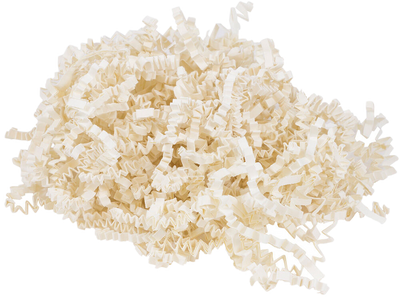 Ivory Crinkle Cut Shred Tissue Paper - 2oz