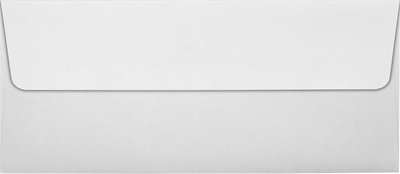 Pastel Gray 32lb #10 Square Flap Envelopes (4 1/8 x 9 1/2) with Peel & Seal