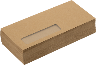 Grocery Bag 28lb #10 Window Envelopes (4 1/8 x 9 1/2)