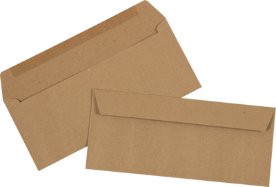 Grocery Bag 28lb #10 Window Envelopes (4 1/8 x 9 1/2)