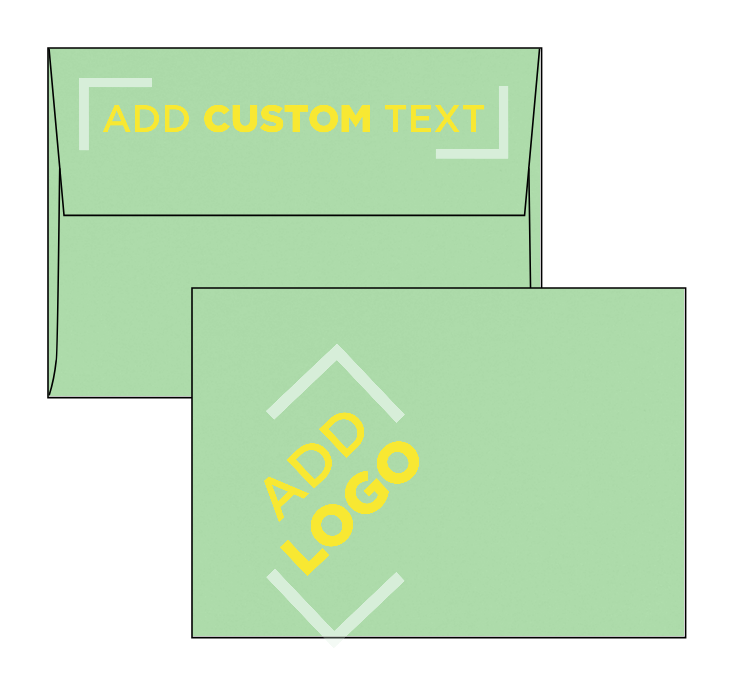 Pastel Green 24lb A1 Invitation Envelopes (3 5/8 x 5 1/8)