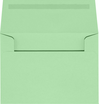 Pastel Green 24lb A1 Invitation Envelopes (3 5/8 x 5 1/8)