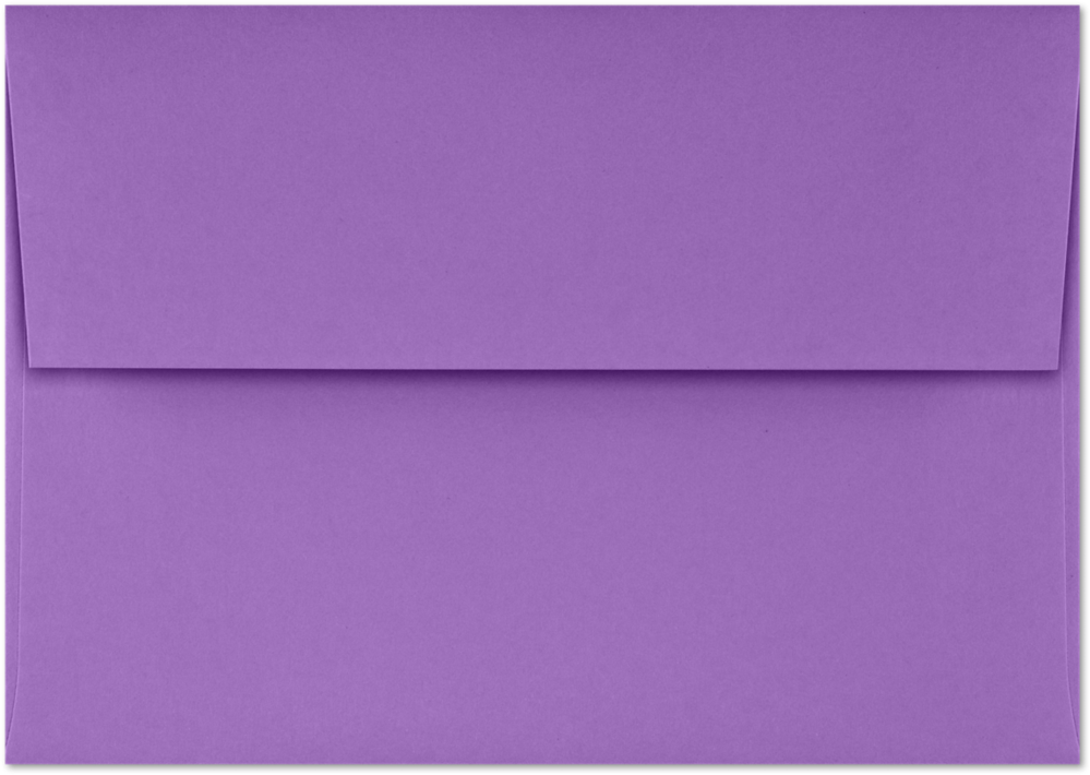 Violet Grape Purple 28lb A1 Invitation Envelopes (3 5/8 x 5 1/8) with Peel & Seal