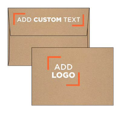 Grocery Bag 28lb A1 Invitation Envelopes (3 5/8 x 5 1/8) with Peel & Seal