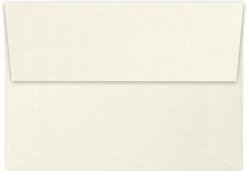 Natural Linen 32lb A1 Invitation Envelopes (3 5/8 x 5 1/8) with Peel & Seal