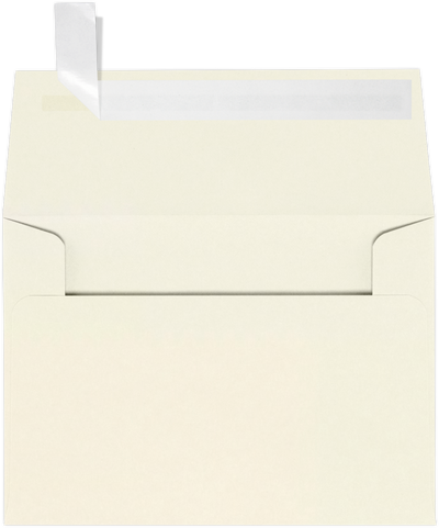 Natural Recycled 32lb A1 Invitation Envelopes (3 5/8 x 5 1/8) with Peel & Seal