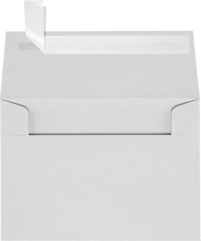 Pastel Gray 32lb A1 Invitation Envelopes (3 5/8 x 5 1/8) with Peel & Seal