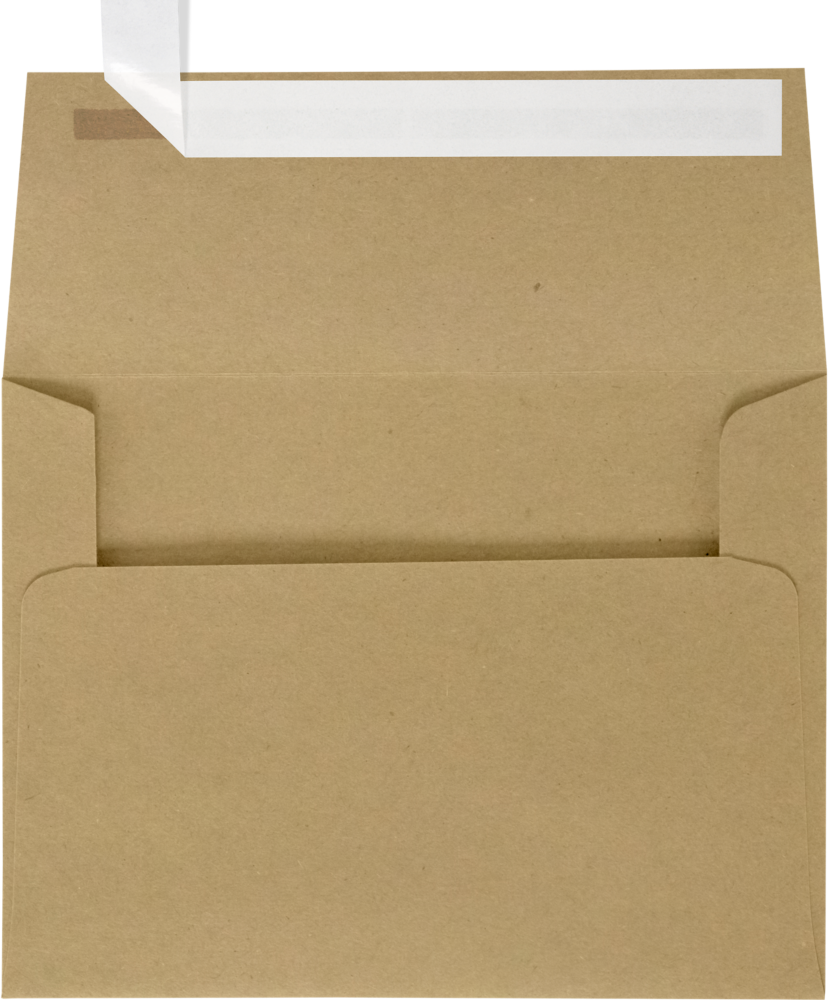Grocery Bag 28lb A2 Invitation Envelopes (4 3/8 x 5 3/4) with Peel & Seal