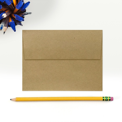 Grocery Bag 28lb A2 Invitation Envelopes (4 3/8 x 5 3/4) with Peel & Seal