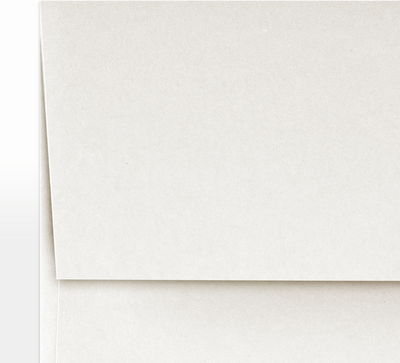 White Recycled 32lb A2 Invitation Envelopes (4 3/8 x 5 3/4) with Peel & Seal