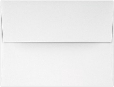 White 24lb A2 Invitation Envelopes (4 3/8 x 5 3/4) with Peel & Seal