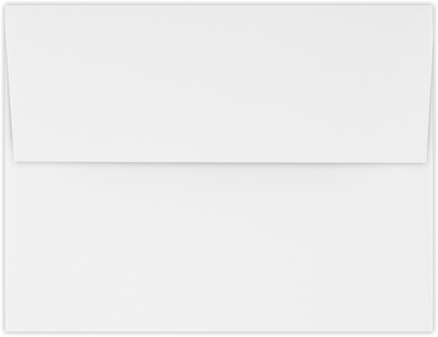 Premium White 32lb A4 Invitation Envelopes (4 1/4 x 6 1/4) with Peel & Seal
