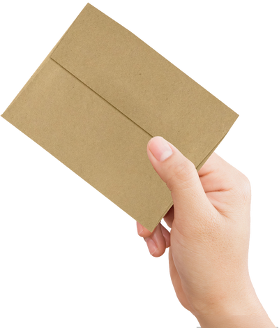 Grocery Bag 28lb A4 Invitation Envelopes (4 1/4 x 6 1/4) with Peel & Seal