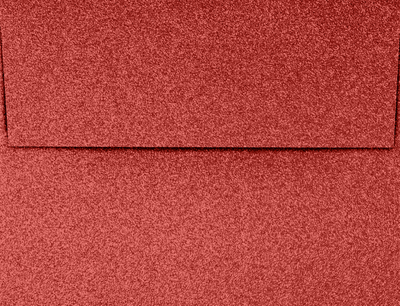 Holiday Red Sparkle 90lb A4 Invitation Envelopes (4 1/4 x 6 1/4) with Peel & Seal