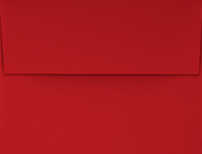 Red 24lb A4 Invitation Envelopes (4 1/4 x 6 1/4)