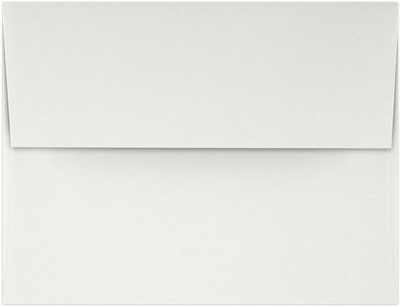 Natural 100% Cotton 32lb A4 Invitation Envelopes (4 1/4 x 6 1/4) with Peel & Seal
