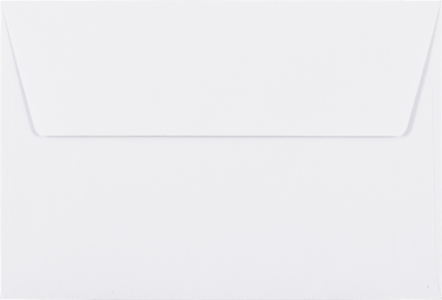 White 24lb A4 Invitation Envelopes (4 1/4 x 6 1/4)