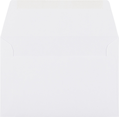 White 24lb A4 Invitation Envelopes (4 1/4 x 6 1/4)