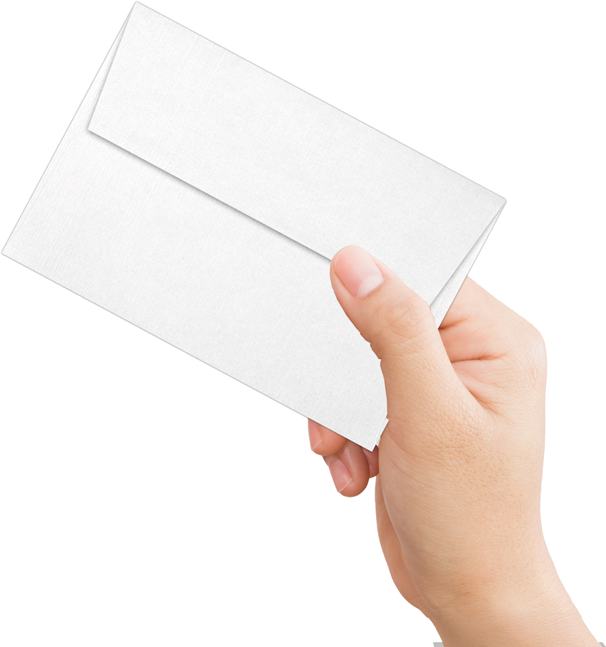 White Linen 32lb A4 Invitation Envelopes (4 1/4 x 6 1/4) with Peel & Seal