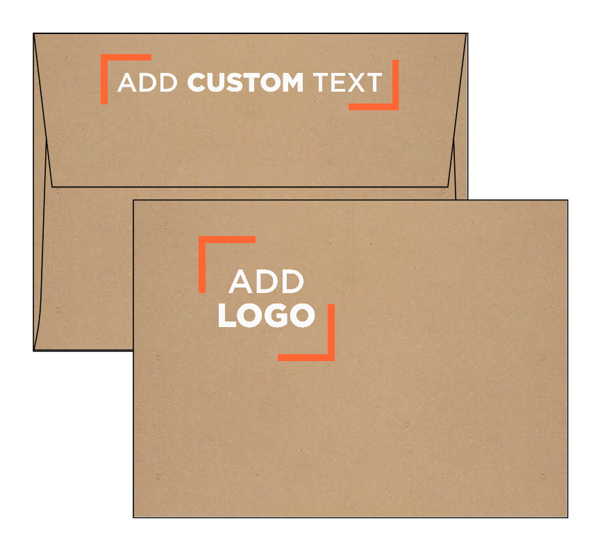 Grocery Bag 28lb A6 Invitation Envelopes (4 3/4 x 6 1/2) with Peel & Seal