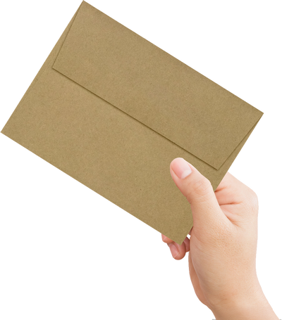 Grocery Bag 28lb A6 Invitation Envelopes (4 3/4 x 6 1/2) with Peel & Seal