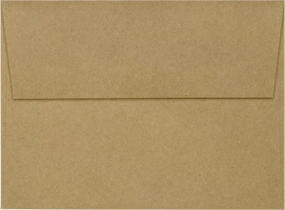 Grocery Bag 28lb A6 Invitation Envelopes (4 3/4 x 6 1/2) with Peel & Seal