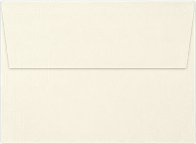 Natural Linen 32lb A6 Invitation Envelopes (4 3/4 x 6 1/2) with Peel & Seal