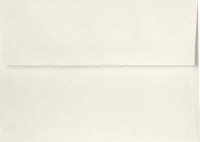 Natural Recycled 32lb A6 Invitation Envelopes (4 3/4 x 6 1/2) with Peel & Seal