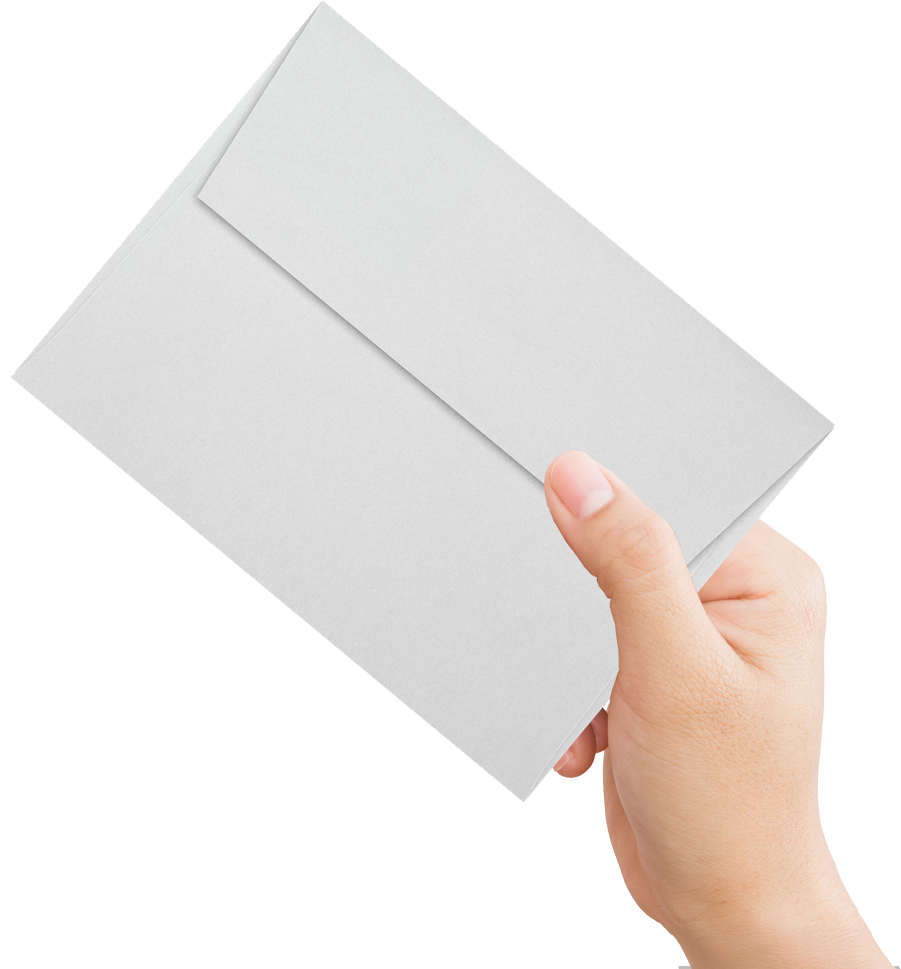 Pastel Gray 32lb A6 Invitation Envelopes (4 3/4 x 6 1/2) with Peel & Seal