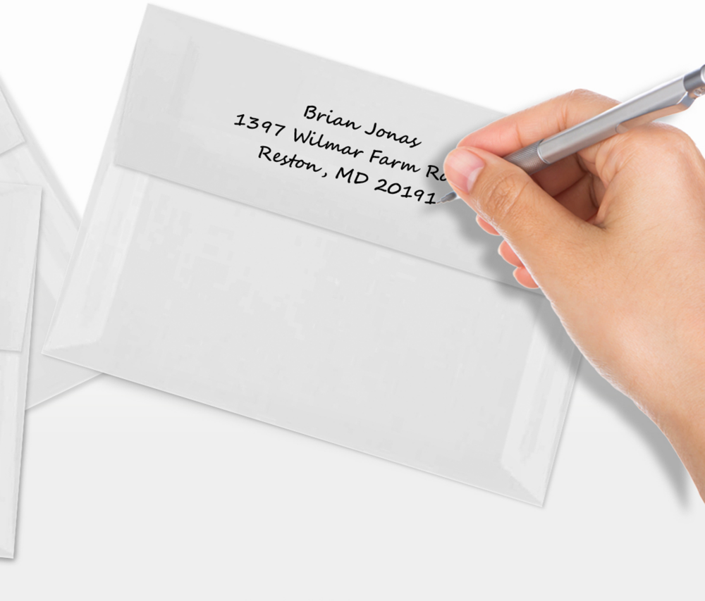 Clear Translucent 30lb A7 Invitation Envelopes (5 1/4 x 7 1/4) with Peel & Seal