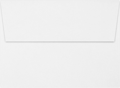 Solar White 28lb Neenah A7 Invitation Premium Envelopes (5 1/4 x 7 1/4)