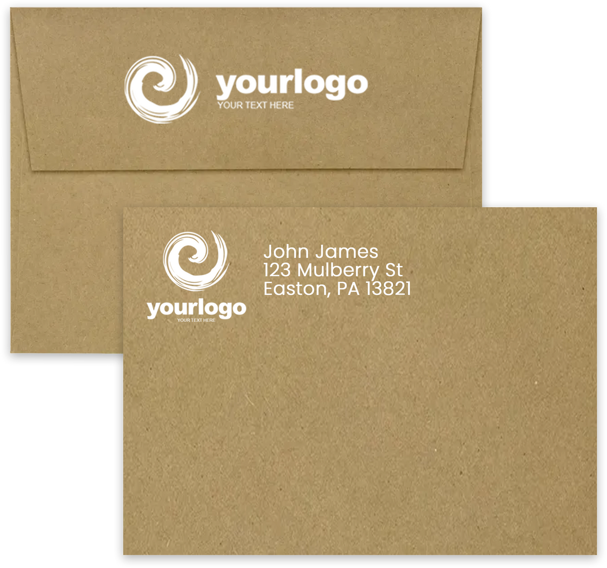 Grocery Bag 28lb A7 Invitation Envelopes (5 1/4 x 7 1/4) with Peel & Seal