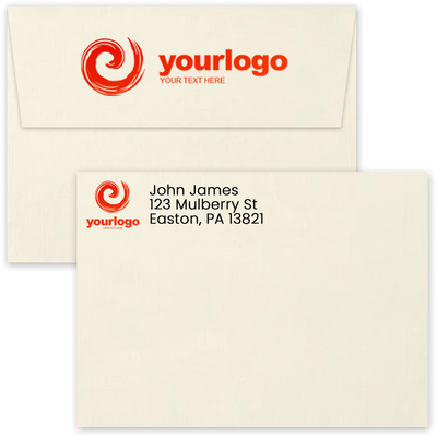 Natural Linen 32lb A7 Invitation Envelopes (5 1/4 x 7 1/4) with Peel & Seal