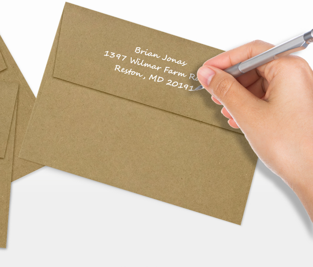 Grocery Bag 28lb A7 Invitation Envelopes (5 1/4 x 7 1/4) with Peel & Seal