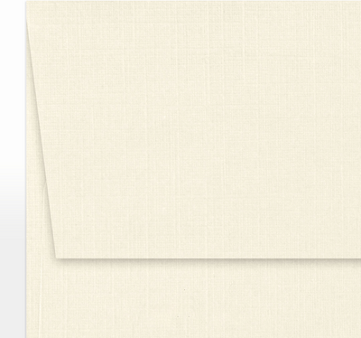 Natural Linen 32lb A7 Invitation Envelopes (5 1/4 x 7 1/4) with Peel & Seal