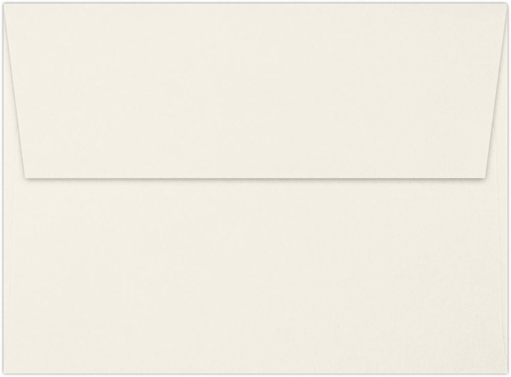 Natural Recycled 32lb A7 Invitation Envelopes (5 1/4 x 7 1/4) with Peel & Seal