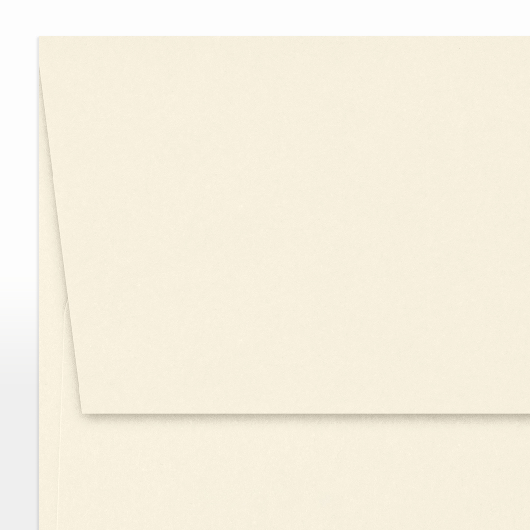 Natural Recycled 32lb A7 Invitation Envelopes (5 1/4 x 7 1/4) with Peel & Seal