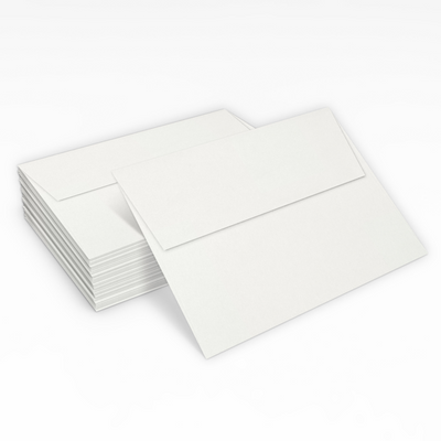 Natural 100% Cotton 32lb A7 Invitation Envelopes (5 1/4 x 7 1/4) with Peel & Seal