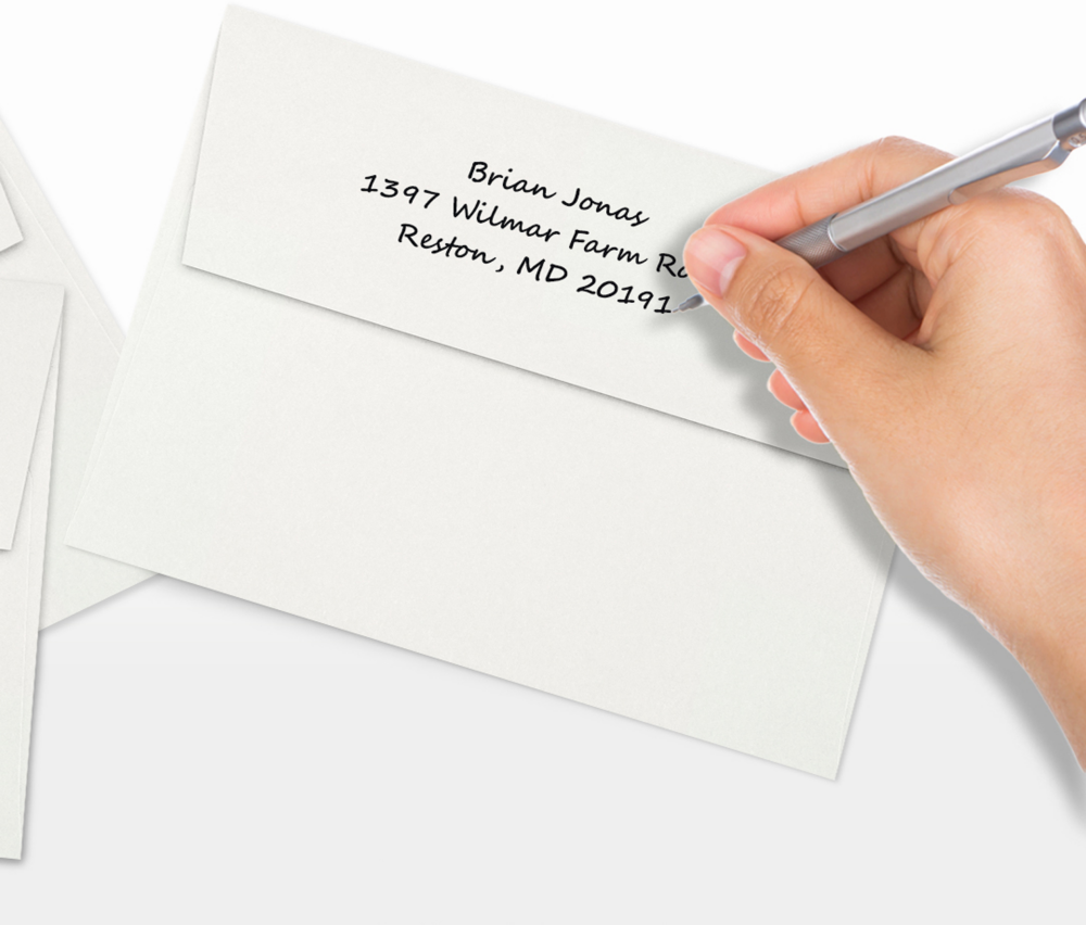 Natural 100% Cotton 32lb A7 Invitation Envelopes (5 1/4 x 7 1/4) with Peel & Seal
