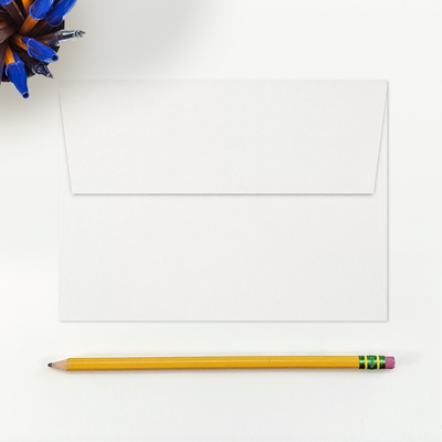 Natural 100% Cotton 32lb A7 Invitation Envelopes (5 1/4 x 7 1/4) with Peel & Seal