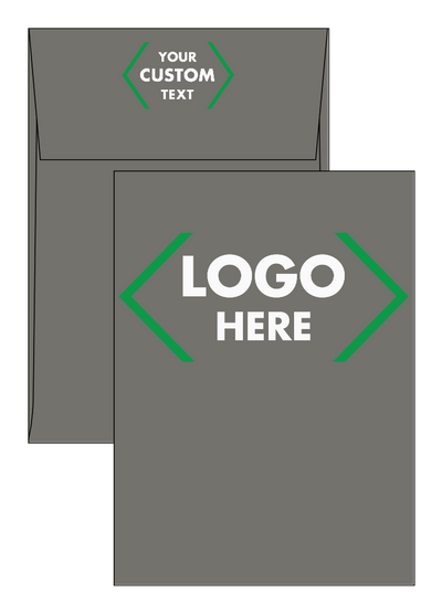 Dark Smoke Gray 32lb A7 Vertical Invitation Envelopes (5 1/4 x 7 1/4) with Peel & Seal
