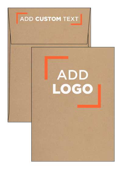 Grocery Bag 28lb A7 Vertical Invitation Envelopes (5 1/4 x 7 1/4) with Peel & Seal