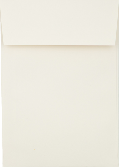 Natural 28lb Cougar A7 Vertical Invitation Premium Envelopes (5 1/4 x 7 1/4) with Peel & Seal