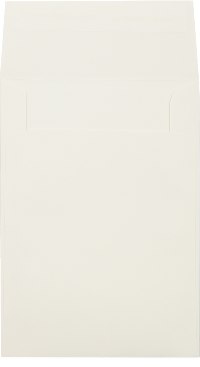 Natural 28lb Cougar A7 Vertical Invitation Premium Envelopes (5 1/4 x 7 1/4) with Peel & Seal