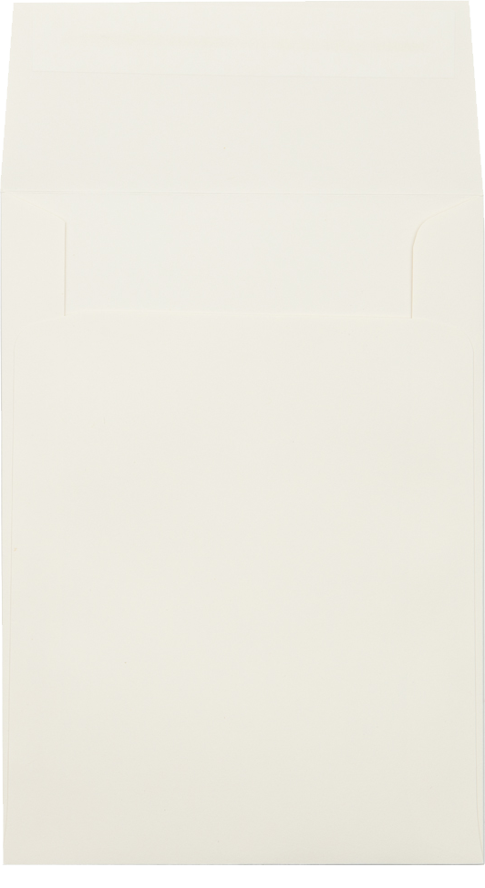 Natural 28lb Cougar A7 Vertical Invitation Premium Envelopes (5 1/4 x 7 1/4) with Peel & Seal