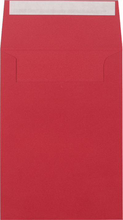 Red 32lb A7 Vertical Invitation Envelopes (5 1/4 x 7 1/4) with Peel & Seal