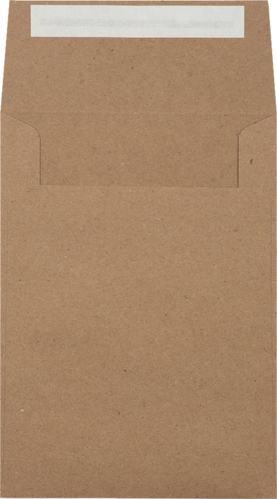 Grocery Bag 28lb A7 Vertical Invitation Envelopes (5 1/4 x 7 1/4) with Peel & Seal