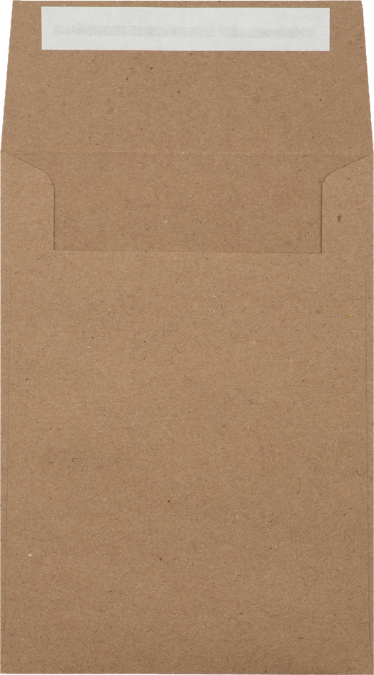 Grocery Bag 28lb A7 Vertical Invitation Envelopes (5 1/4 x 7 1/4) with Peel & Seal